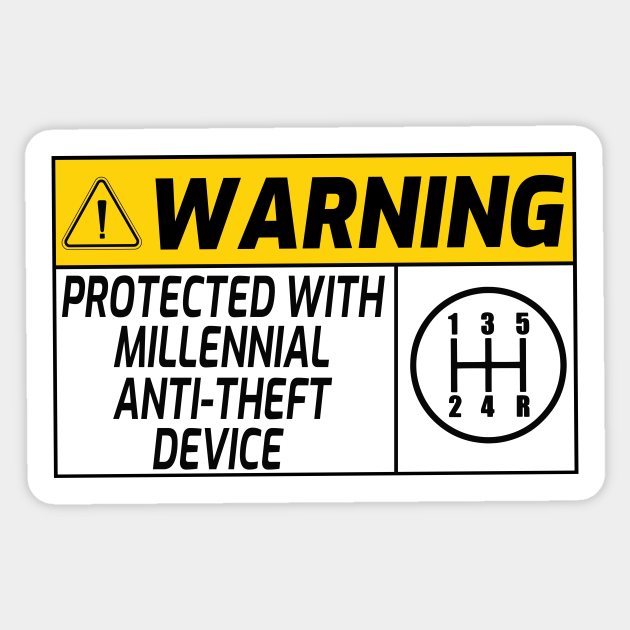 5 Speed Millennial Anti Theft Device Millennial Anti Theft Device